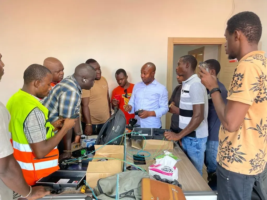 Conakry Metro Fibre & GPON Projects: site photo 1