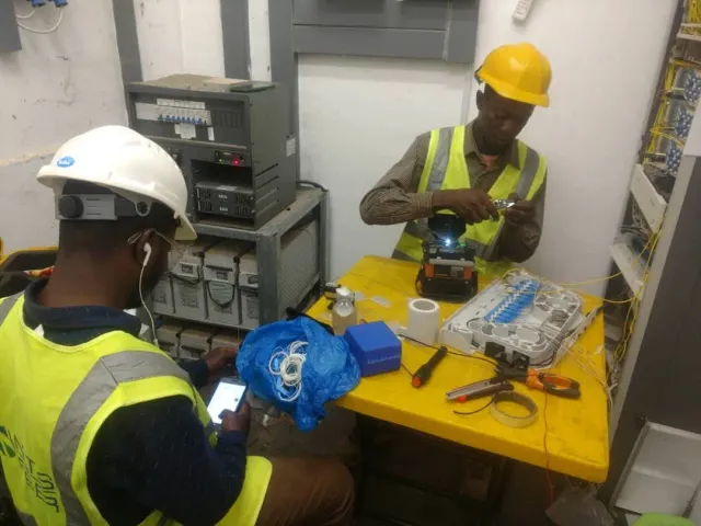 MTN GPON/FTTH networks and home connections, photo 1 of 26